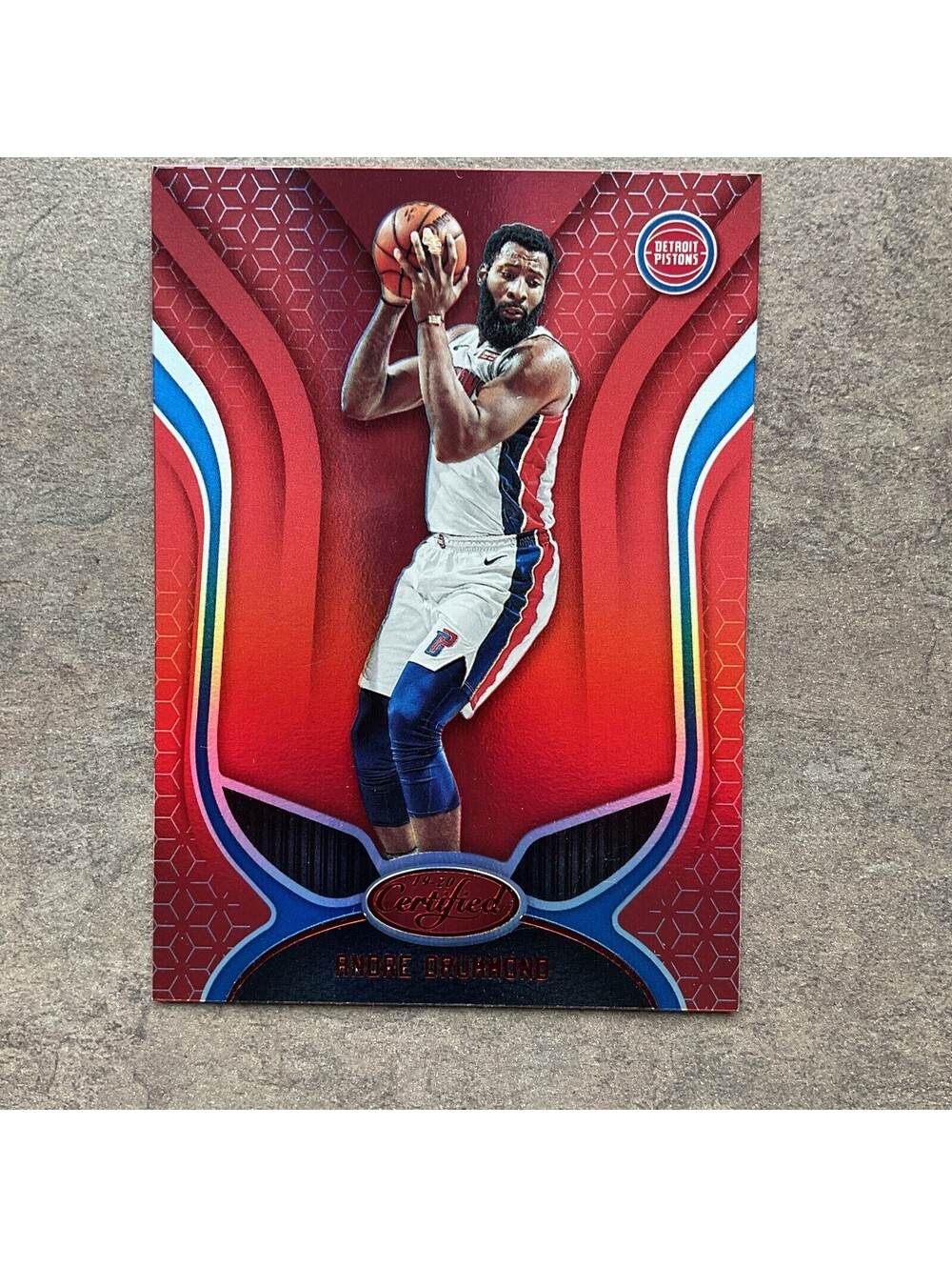 2019-20 Certified Mirror Red #49 Andre Drummond - NM-MT